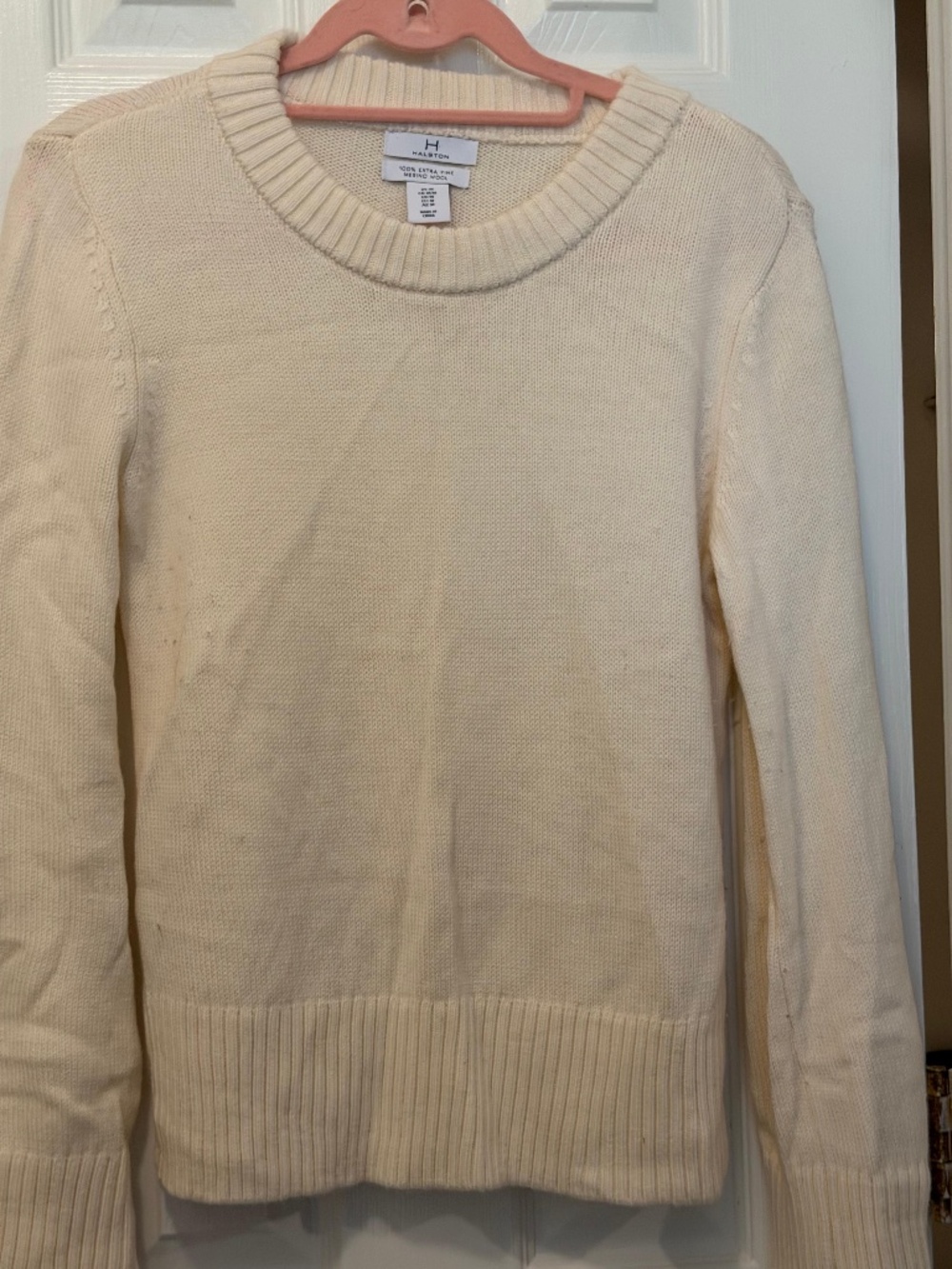 Halston Merino wool sweater